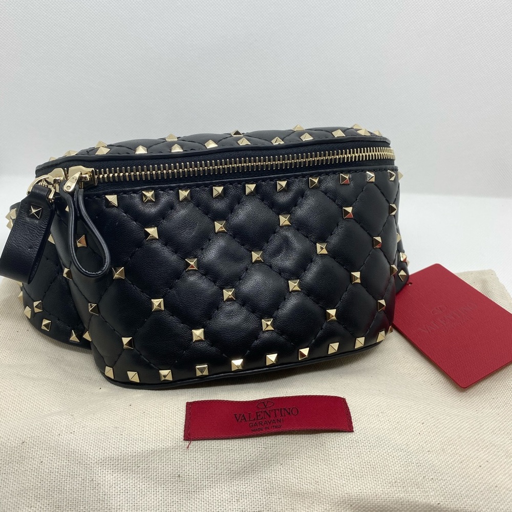 NWT Valentino Garavani Rockstud Spike Belt Bag